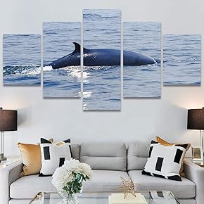 SIGNWIN 5 Panel Canvas Wall Art Modern Art...