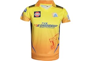 WMX KD Cricket IPL Jersey Supporter Jersey T-Shirt 2023/24 MI, CSK, RCB,KKR,RR,KXIP,SRH,GT,LSG and DC