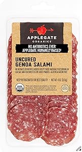 Applegate, Organic Uncured Genoa Salami, 4 oz