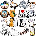 Qimbytar 16Pcs Dinosour Truck Cat Sports Game Flower Music Food Shoe Charms Fit for Clog Sandals Decoration, Cute Shoe Charms for Kids Teens