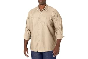 Red Kap Men's Industrial Long Sleeve Work Shirt