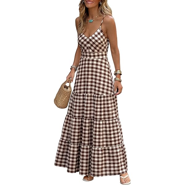 chinese dress ladies Striped Linen Maxi Dress – Tan & Linen Co main image 1