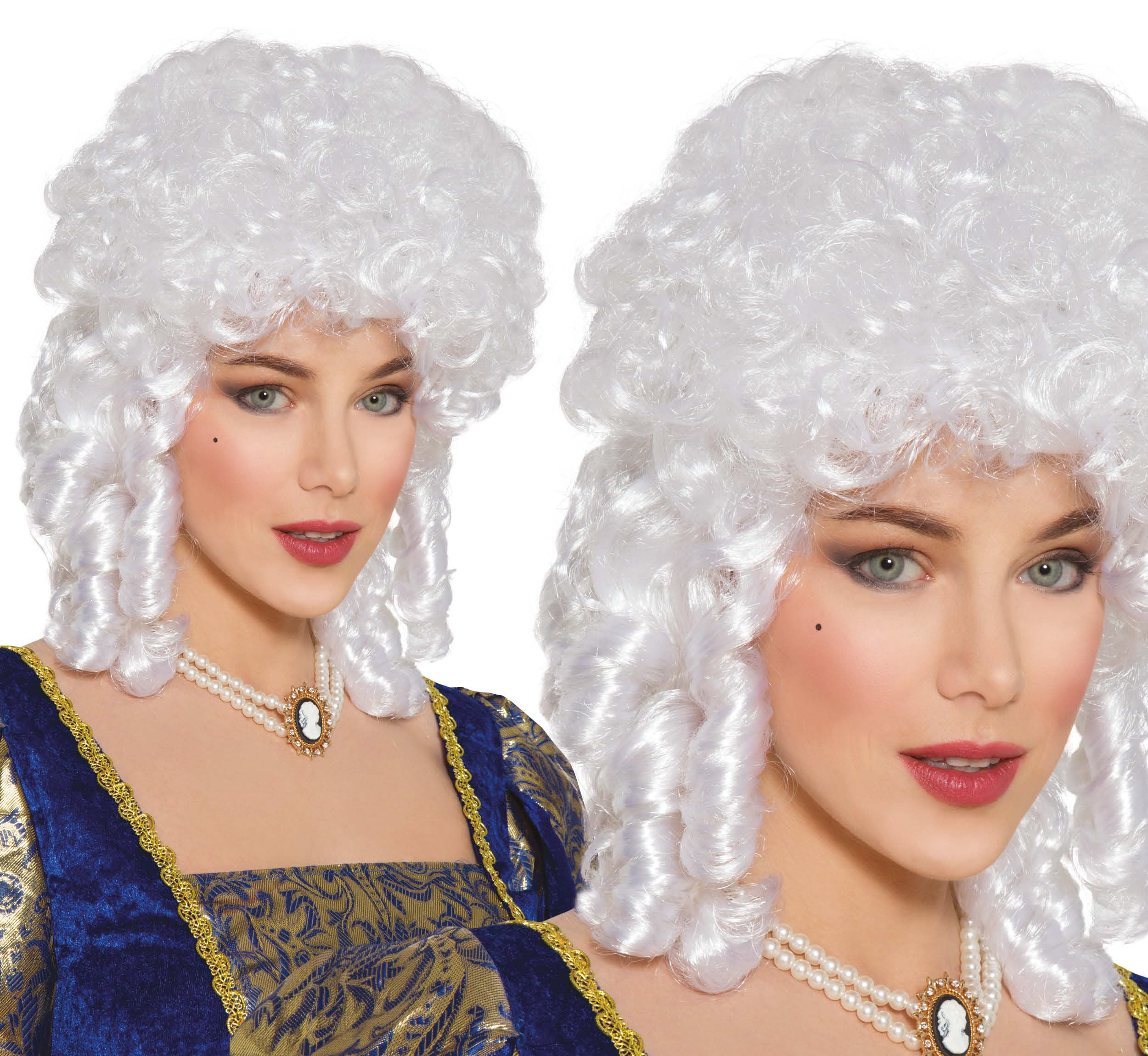GUIRCA Vintage Wig One Size White (4181)