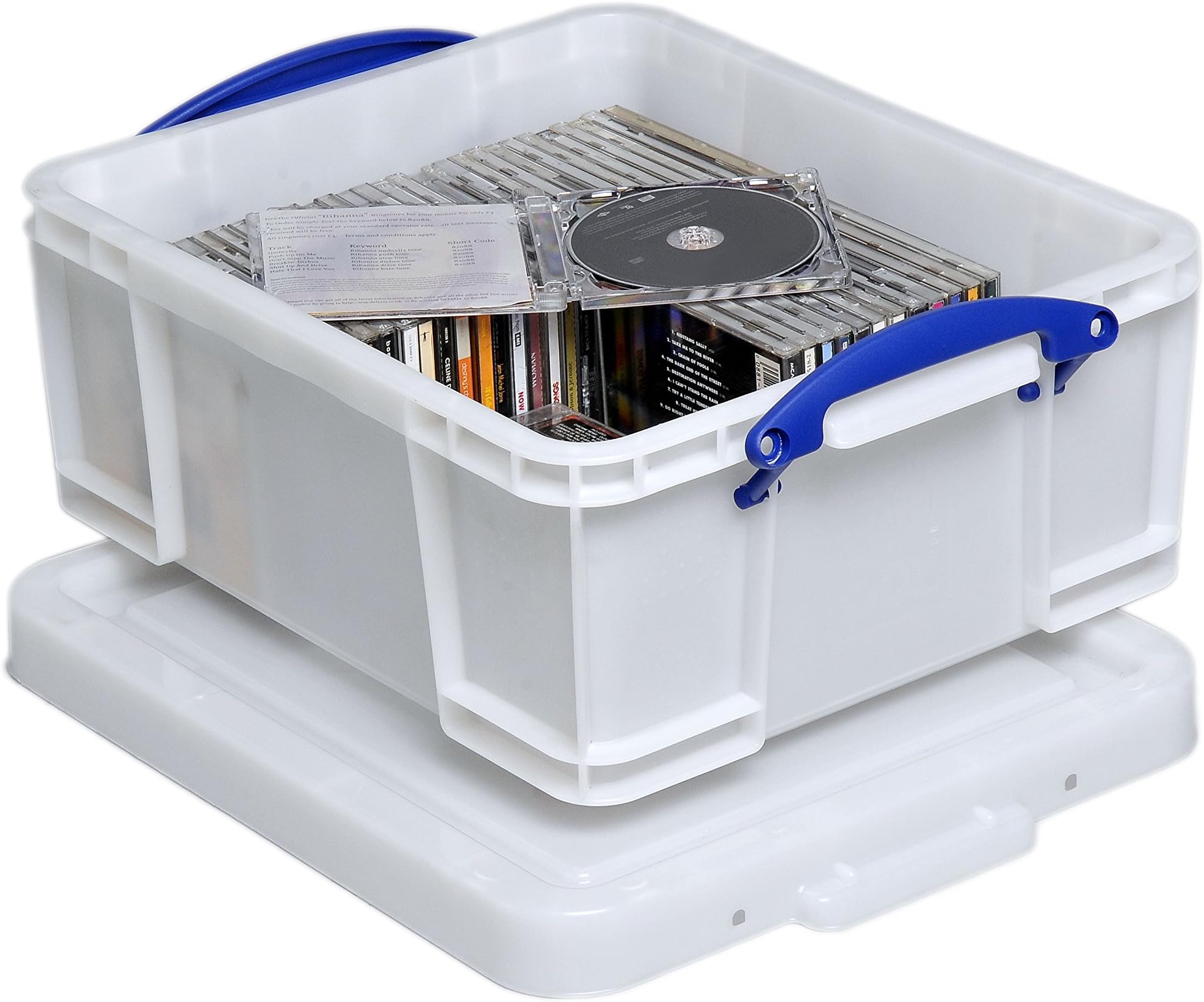 Really Useful Storage Box 18 Litre White Strong
