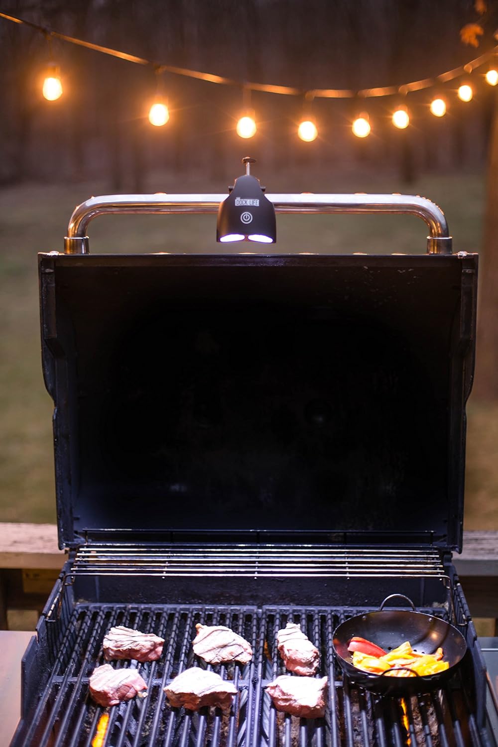 Grill Lighting Durable All Around Adaptable For Multiple Use The Dock Life Bbq Led Grill Light Allows You To Light Up The Night When Grilling Outdoors Simple To Use And Install Heat And