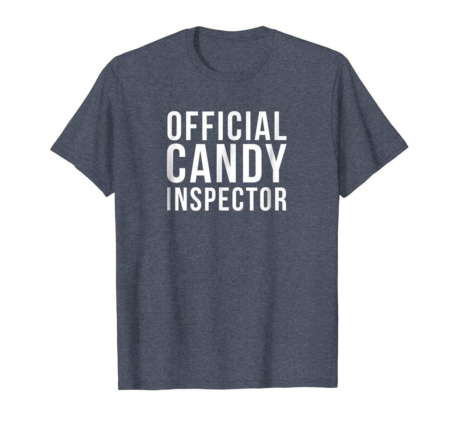 Official Candy Inspector funny halloween shirt tshirt-ANZ