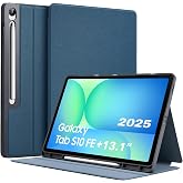 CoBak Case for Samsung Galaxy Tab S10 FE Plus 2025 13.1 inch, Wine Red | Smart Auto Wake/Sleep Cover with Anti-Slip Multi-Ang