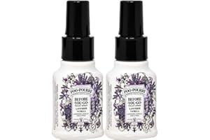 Poo-Pourri lavender vaniilla Scent Odor Eliminator 1.4 oz. Liquid. 2-pack