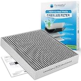 Femota Certified MERV 13 Cabin Air Filter with Activated Carbon, CF12772 for Ford Bronco/Bronco Sport 21-24, Escape 20-24, Explorer 20-24, Maverick 22-24; Lincoln Aviator 20-24, Corsair 20-24