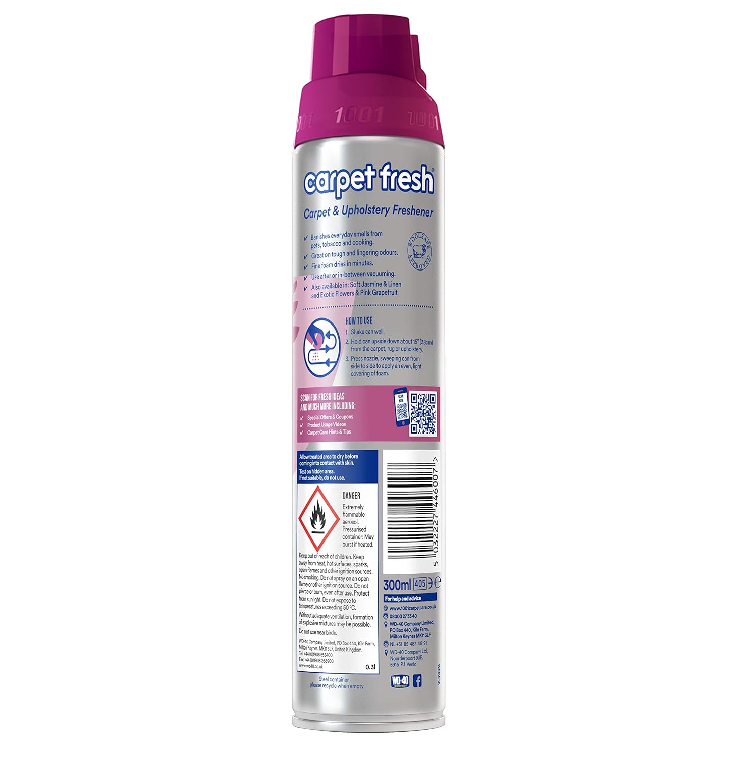 1001 Carpet Fresh Pet Thai Orchid & Passionfruit 300ml – BigaMart