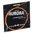 Aurora Strings NITRO.ORG.E9-42 Premium Nickel Plated Electric Guitar Strings, Light