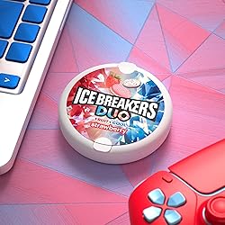 ICE BREAKERS Duo Fruit Plus Cool Strawberry