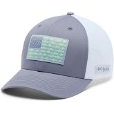 Columbia Unisex Adult Pfg Fish Flag Mesh Ball Cap