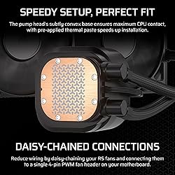 CORSAIR Nautilus 240 RS Liquid CPU Cooler – 240mm