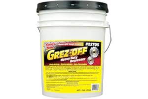 Spray Nine 22705 Grez-Off Heavy Duty Degreaser - 5 Gallon