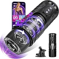 Automatic Male Masturbator Sex Toys for Men - EINSEO Adult Male Sex Toys Penis Pump with 7 Thrusting & Rotating Modes, Pocket