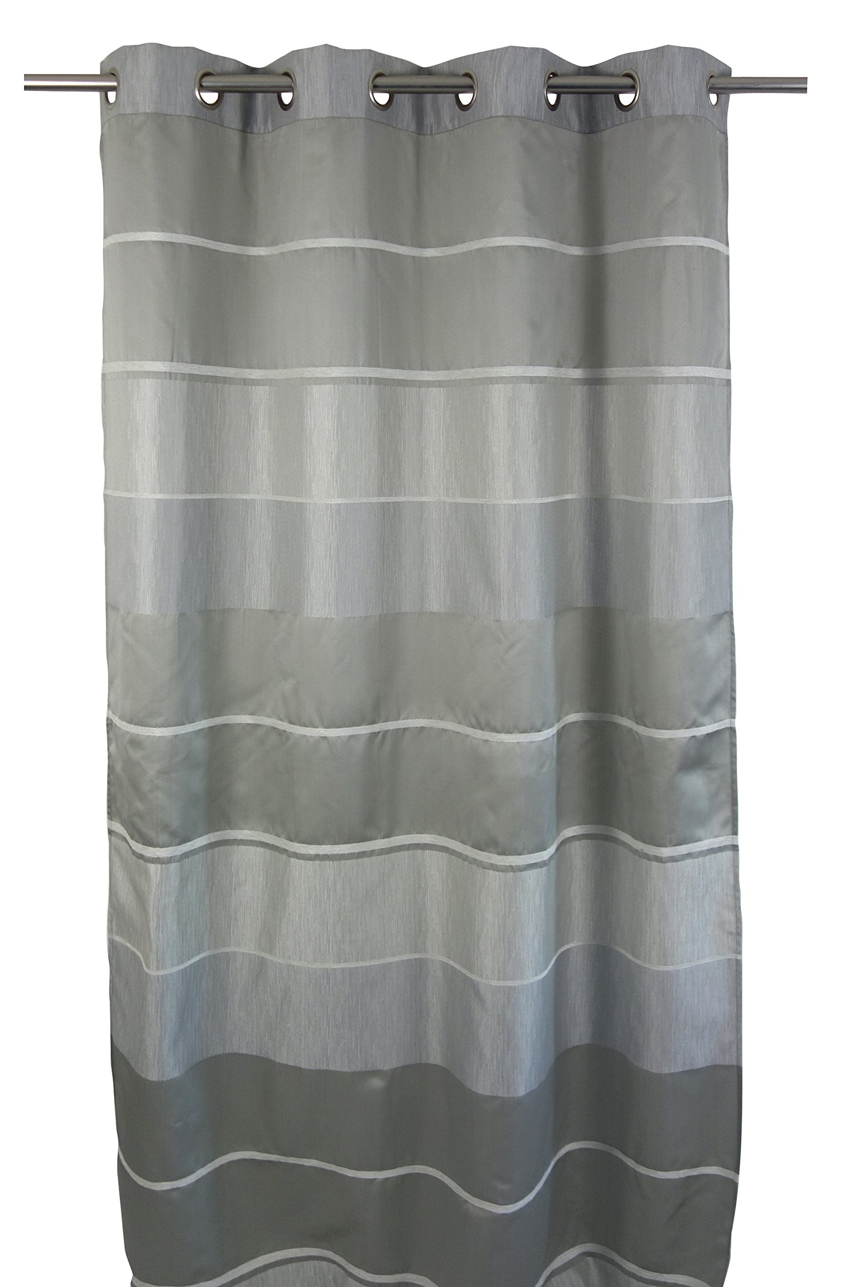 Urban Echo Alix Curtain 140 x 260 cm Polyester 140 x 260 cm Grey