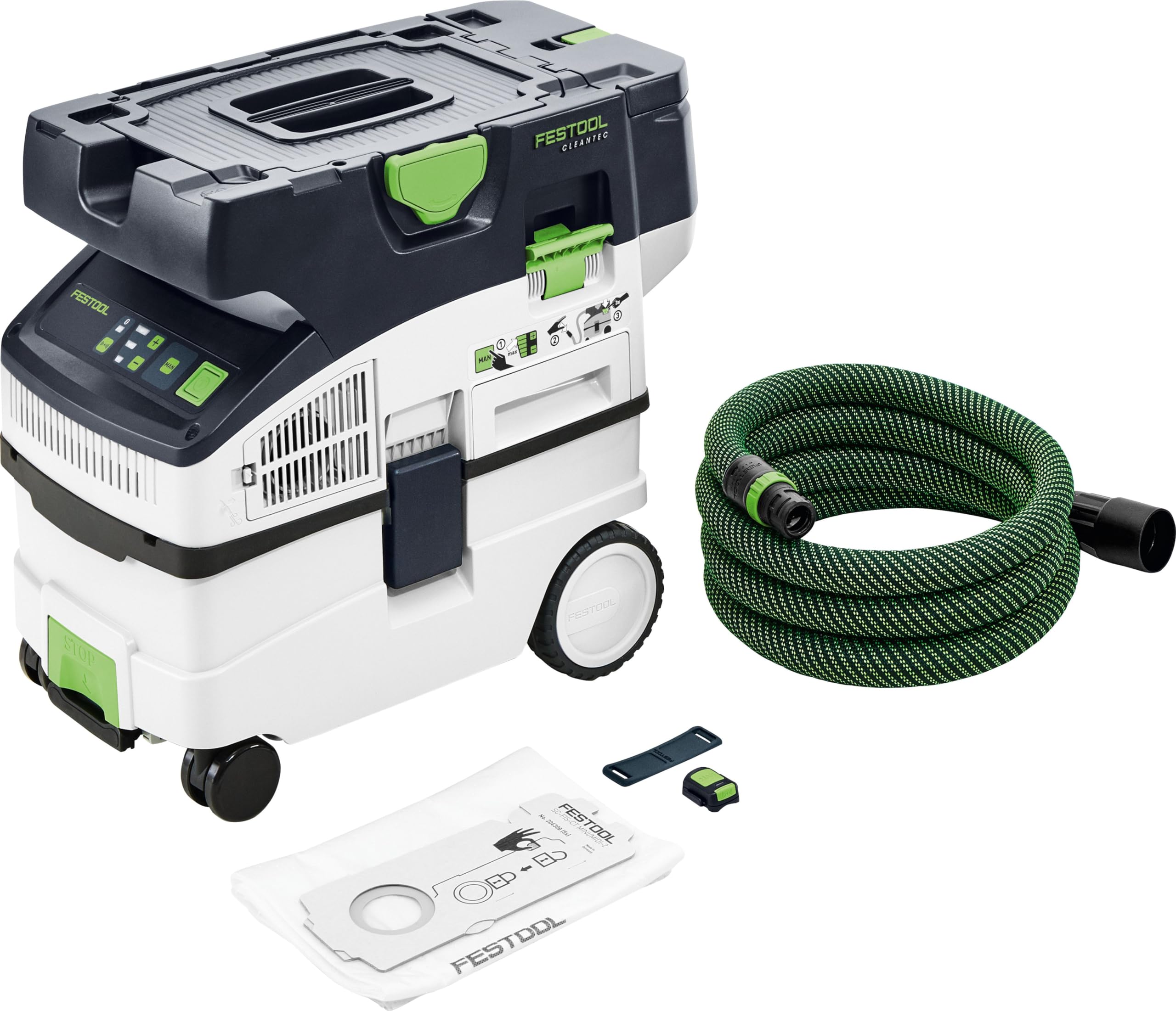 Festool Cordless Mobile dust Extractor CLEANTEC CTLC MIDI I-Basic
