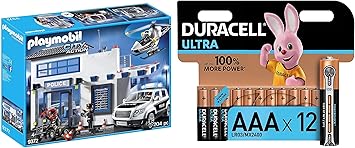 playmobil policía mega set