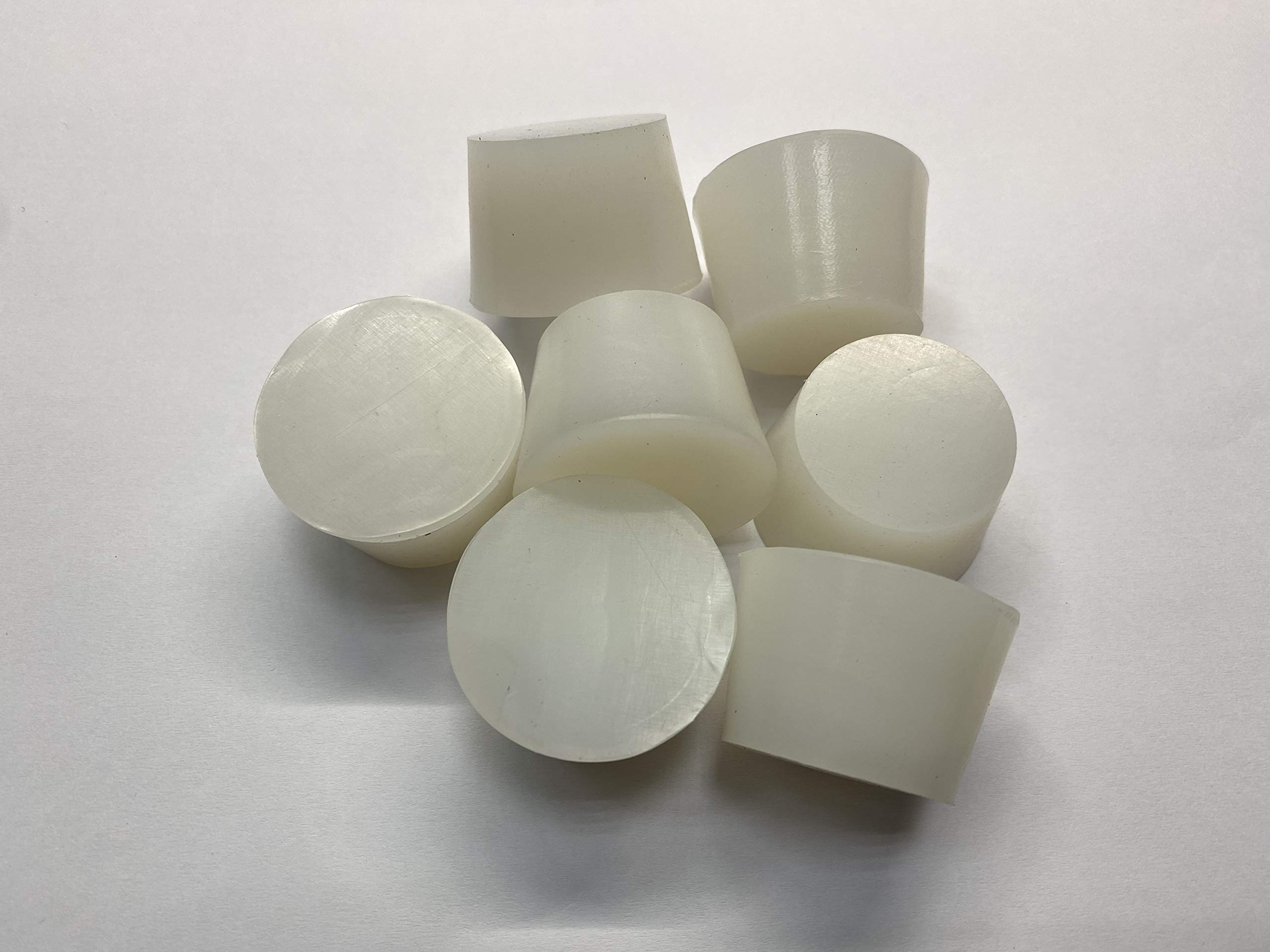 dexierp Protection Force Stopper Plug for 1-3/8" 1-7/16" 33-36mm Hole (Pack of 10) Tube Bottle Openning 1 1/2-6 UNC Thread Nut Paint Masking Reusable Silicone Rubber — image 1