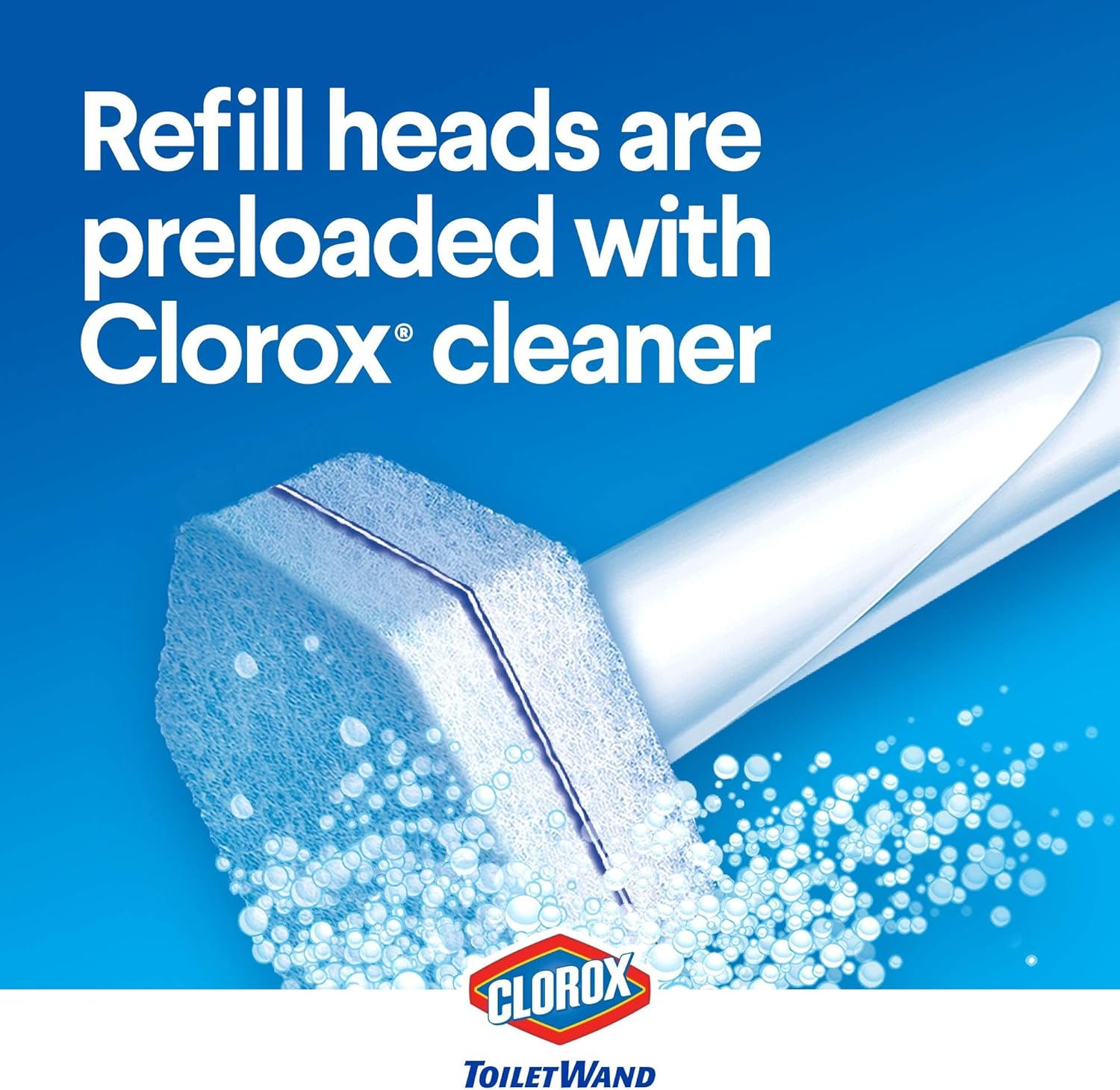 Clorox ToiletWand Disinfecting Refills, Disposable Wand Heads - 20 Count: Health & Personal Care