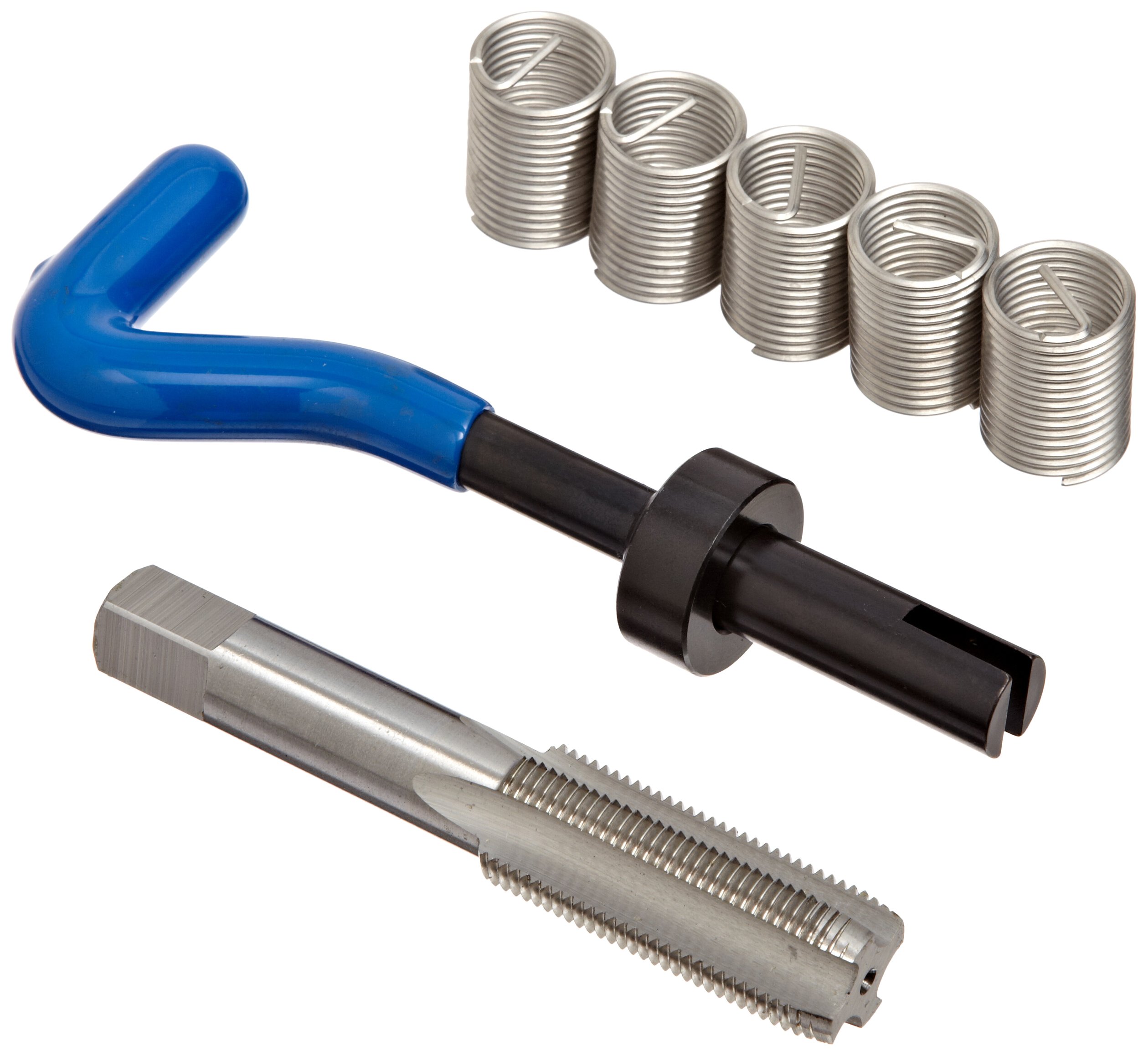 E-Z Lok EK31415 Helical Threaded Insert Kit, 304 Stainless Steel, 5/8″-18 Thread Size, 0.938″ Installed Length (Pack of 5)