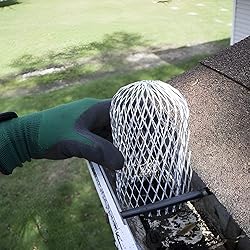 Sankoly 4 Pack Downspouts Gutter Guard Aluminum