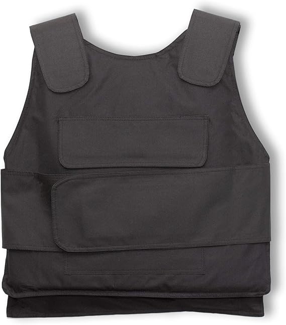 YD Professional Stab Proof Vests in Black Protection Vest Steel Stab