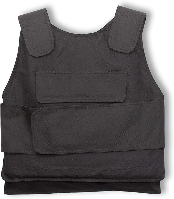 YD Professional Stab Proof Vests in Black Protection Vest Steel Stab Proof Protection Plates