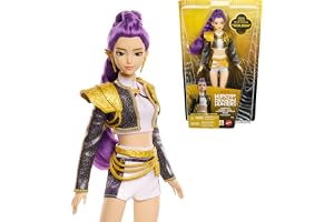 Mattel Kpop Demon Hunters HUNTR/X Rumi “Golden” Singing Doll | Wearing Removable Signature Outfit, 5 Posable Joints, Inspire