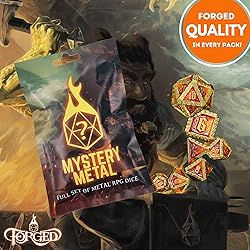 Forged Dice Co. Mystery Dice Bag DND Dice Set Blind