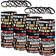 Zhanmai 48 Pieces Basketball Bracelets Silicone Motivational Wristbands, Silicone Inspirational Bracelets Basketball Party Favors for Men Women Sports Birthday Sports Themed Class of 2025 Gifts Party
