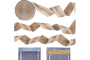 GTAAOY Iron-on Instant Hem Tape,16.4 Ft Trousers Edge Modified Strips, Permanent No Sew Hemming Tape, Washable Hem Adhesive Tape for Improve Jeans Suit Pant Trouser Mouth