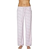 INTIMO womens Ooh La La Printed Pajama Sleep Pants