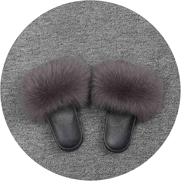 amazon fox fur slides