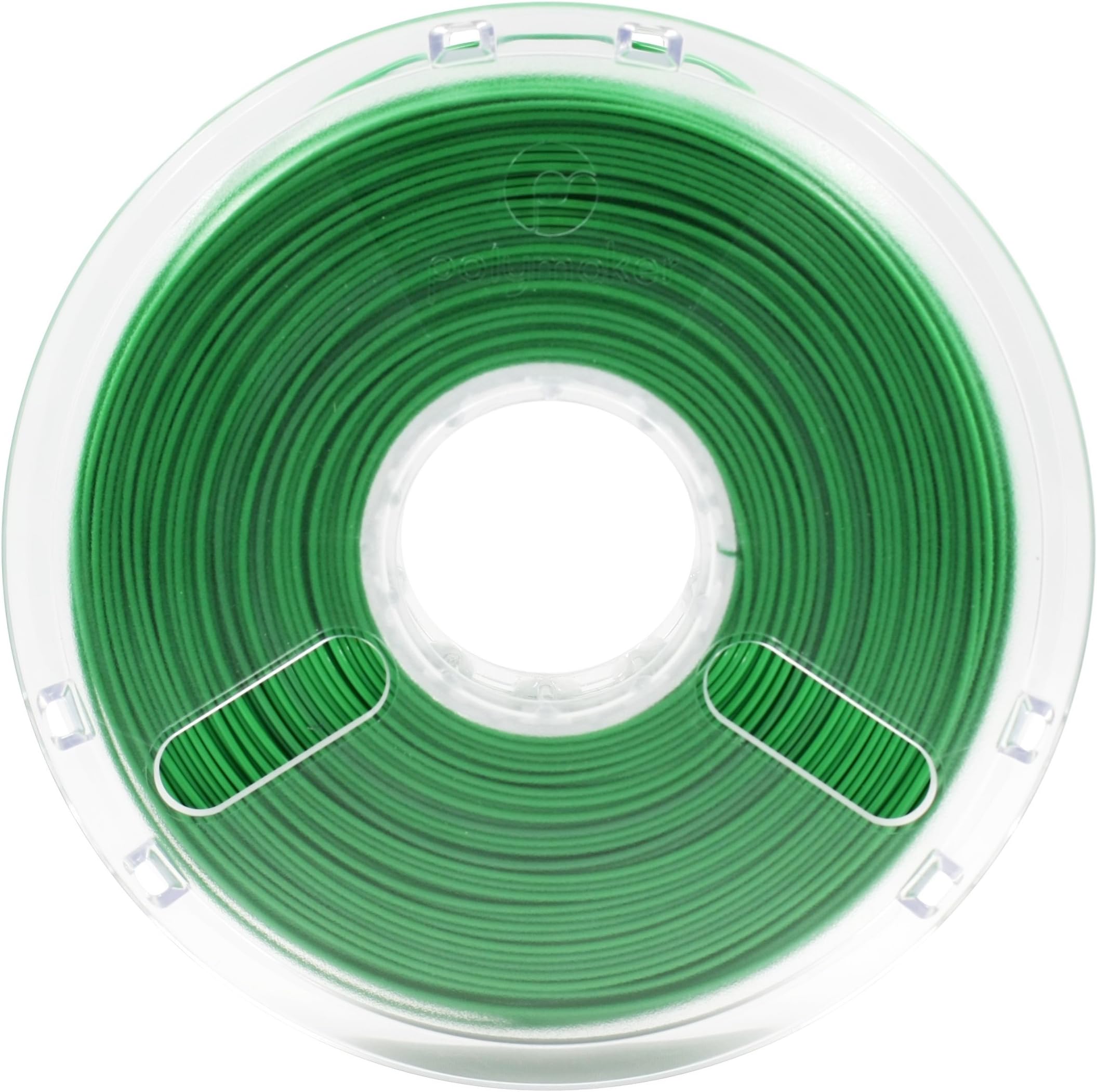 BuildTak PM70483 Polymaker PolyMax Nano reinforced PLA Filament featuring Jamfree Technology True Colours, 2.85 mm Diameter, 750 g, 0.75 kg Spool, True Green