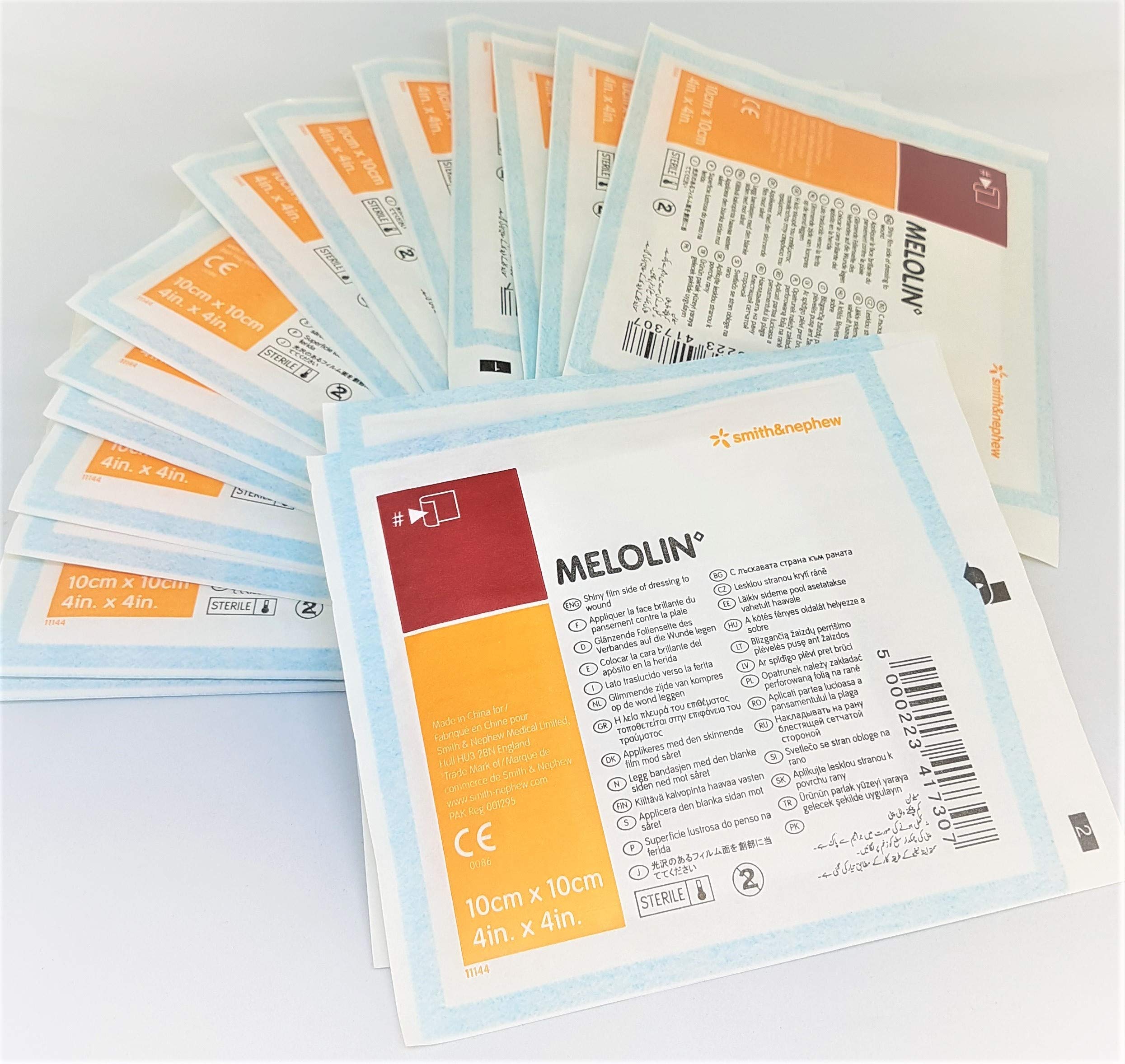 Melolin Sterile Non-Adherent Dressings Mixed Sizes, Large Refill Pack