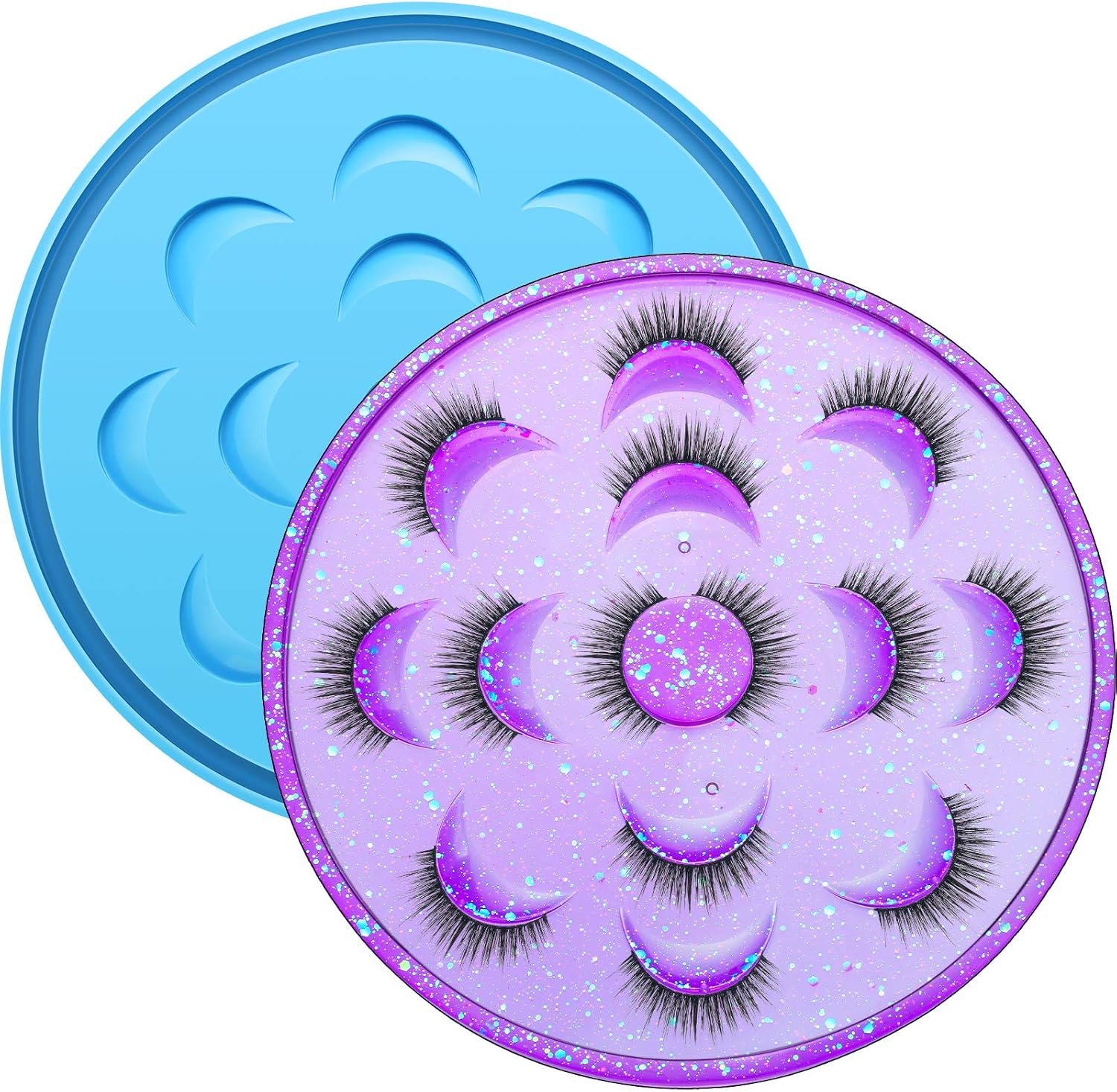 Eyelashes Display Tray Resin Mold Silicone Eyelashes