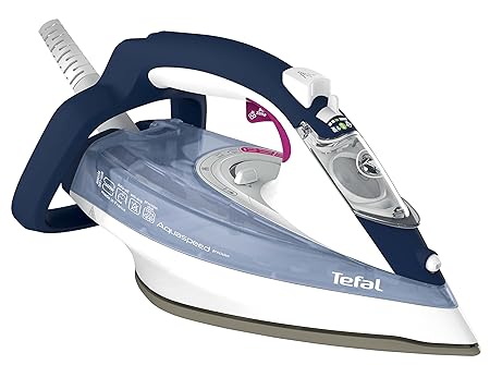 Tefal Fv5546 Aquaspeed Precision Ferro A Vapore 2600w 190 G Di Getto Di Vapore Spegnimento Automatico