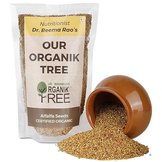 Our Organik Tree Alfalfa Seeds, 200 g
