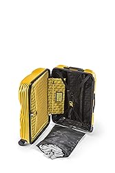 CRASH BAGGAGE Stripe Suitcase | Yellow | 36L