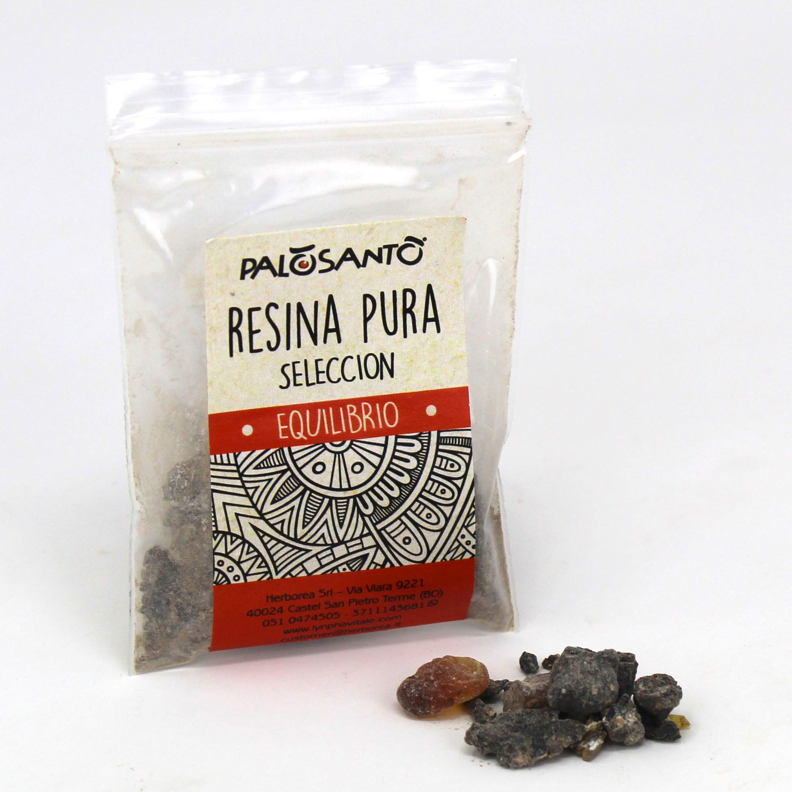 Palo Santo Incense Resin - Seleccion Quality - Fresh and Natural Resin - Natural Incense for Stress Relief, Meditation, Yoga, Relax and Rituals - 6 gr