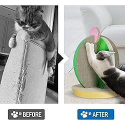 FluffyDream Cat Condo Scratcher Post