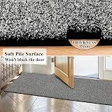 SHACOS Runner Rug 60x180 cm Non Slip Heavy Duty Backed Dirt Trapper view 3