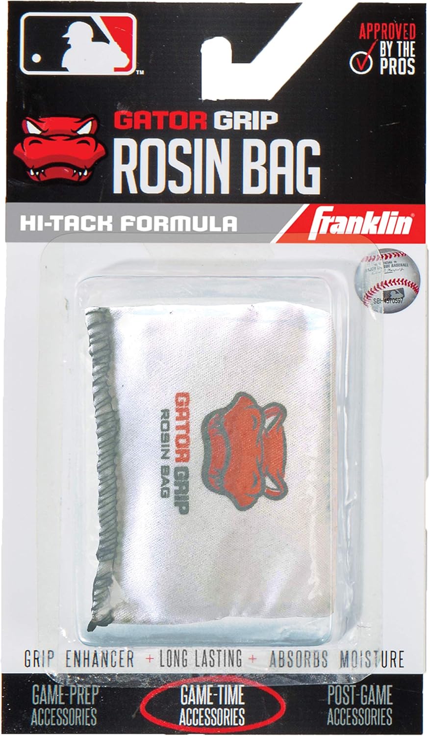 Franklin Sports MLB Gator Grip, Baseball Rosin Bag: Sports & Outdoors
