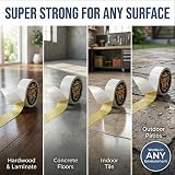 Kraftex Original Carpet Tape 30ft Roll Anti Slip Double Sided Rug Gripper view 5