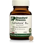 Standard Process Cataplex B12 - Vitamin B12 Supplement for Blood Health Support & Nervous System Function - B12 Vitamin Supplement for Well-Being - Gluten-Free, Non-Dairy & Non-Soy - 90 Tablets