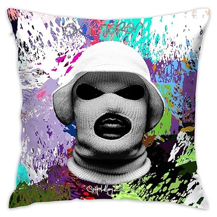 Amazon Com Robert S Villa Schoolboy Q Square 18 X18 Cotton Linen