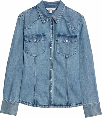 Chemise Western en Jean UK 6 (EU 34)
