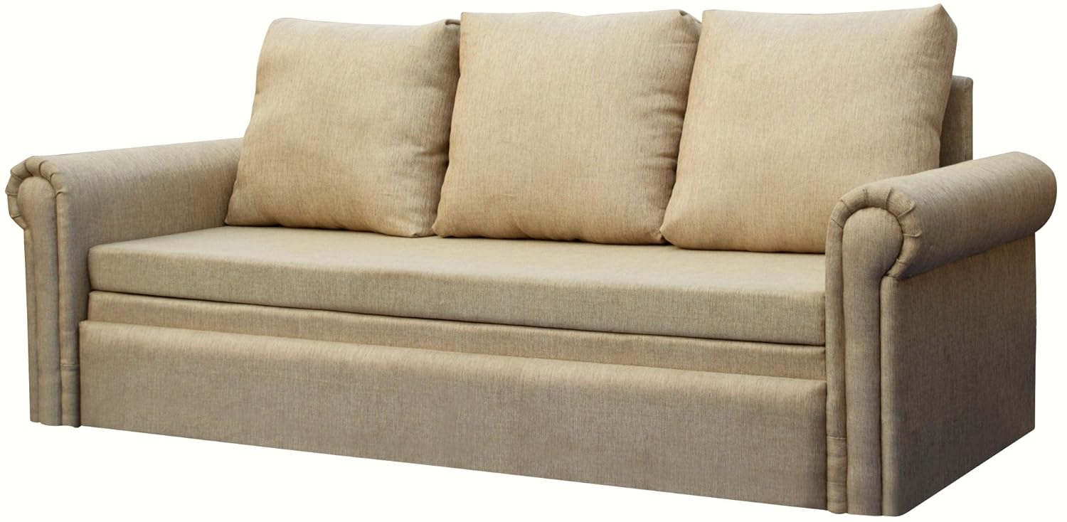 Mubell Kobi Grande Fully Convertible Sofa Cum Bed With Storage